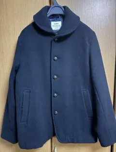 coen ダッフルコート ブラック S コーエン メンズ 黒 ジャケット