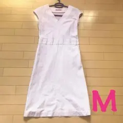 un dix cors アンディコール ドット柄ひざ丈ワンピース　【M】のサムネイル