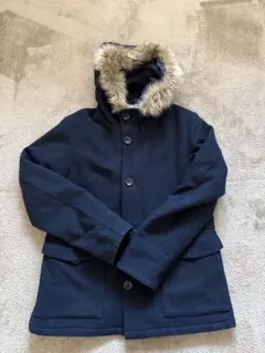 BEAUTY & YOUTH ネイビー フード付きジャケット L