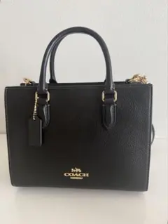 ＜COACH＞マギー スモール トート　ブラックのサムネイル