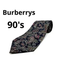 【新品】バーバリー　ネクタイ 極美品 Burberrys バーバリー ネクタイ シルク ペイズリー 67114