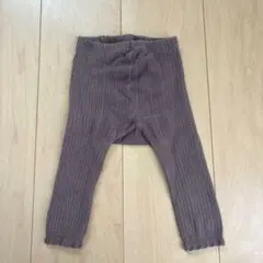 リブ編み レギンス 80cm