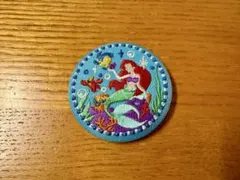 ディズニー刺繍缶バッジ2 アリエル