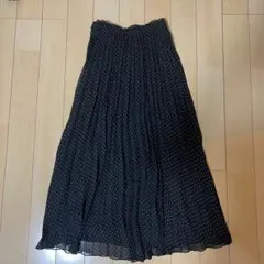 【earth music & ecology 】ドット柄フレアスカート