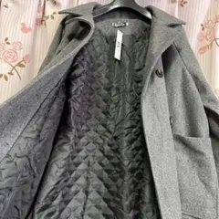 ✨新品✨ロングチェスターコート　グレイ系　サイズ2XL