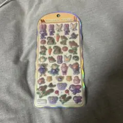 ディズニー ズートピア コットンパフィシール