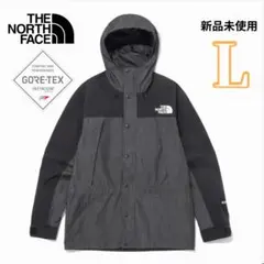 ノースフェイス マウンテンジャケット L ブラック ゴアテックス