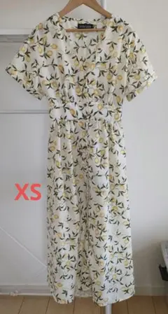 GU KEITA MARUYAMA レモン柄 半袖シャツワンピース