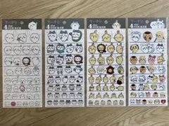 ちいかわ シール ステッカー 4サイズステッカー 4sizeSTICKER