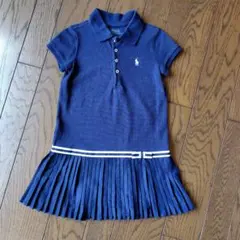 Ralph Lauren ネイビー ポロワンピース 半袖