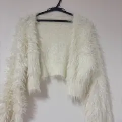 GRL ファー カーディガン 上着 アウター