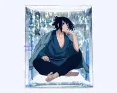NARUTO うちはサスケ ホログラムクリアシート クリアカード