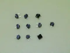 タクトスイッチ 6x6x5.0mm／短足 2ｐDip 9個+1個 10個セット