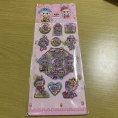 3Dキャラクターウォーターシール