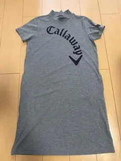 Callaway グレー ワンピース Lサイズ