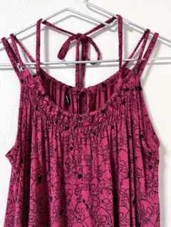 【美品】Hysteric Glamourスカル柄 キャミワンピース ヒスグラのサムネイル