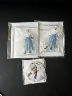 ミュージカル刀剣乱舞　祝玖寿乱舞音曲祭　アクスタ　缶バッジ　巴形薙刀