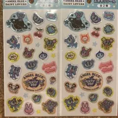 【新品未開封】ANGEL BLUE キャラクターシール 2シート入り