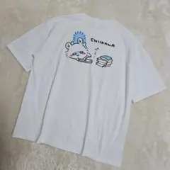 美品 ちいかわ モモンガ プリント Tシャツ ホワイト ユニセックス