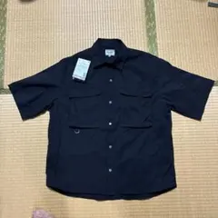 ワークマン　オニテックス　ONI-TEX　クロスランダーシャツ　LL　ブラックのサムネイル