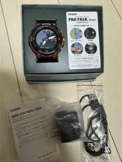 【使用少】カシオ　PROTREK smart WSD-F20-RG プロトレック