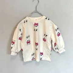 【未使用・送料込】Hei うさぎ柄スウェット アイボリー XS