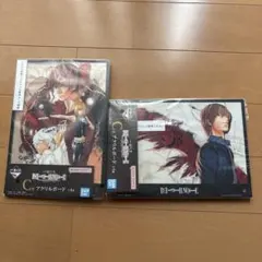一番くじ デスノート Ｃ賞 アクリルボード　2種