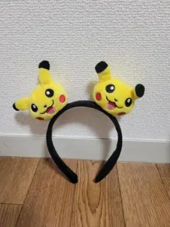 ピカチュウ　カチューシャ　ポケモン　ヘアバンド　コスプレ