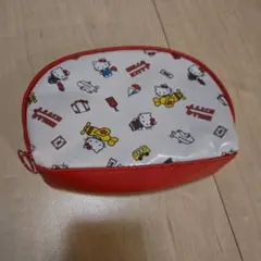 【JAL機内販売】サンリオ ハローキティ 50周年 ポーチ