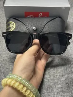未使用 レイバン RAYBAN RB2140 男女兼用 ブラック 匿名発送