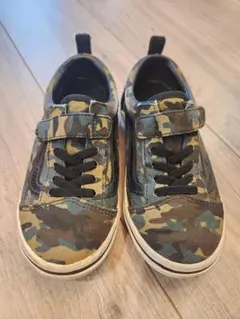 VANS　20センチ　カモフラ