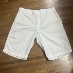 UNIQLOメンズ ショートパンツ ホワイト　Mのサムネイル