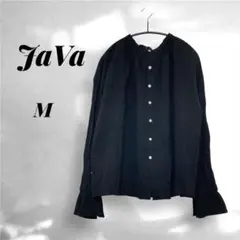 JaVa ジャバコラボ コットン100%2wayバンドカラー楊柳ガーゼシャツのサムネイル