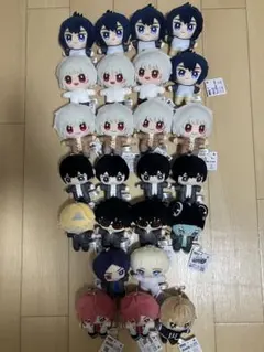 けいおん！ ボールチェーン付ぬいぐるみ メイド服ver. 全5種セット