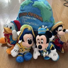 東京ディズニーシー グランドオープニング ぬいぐるみセット