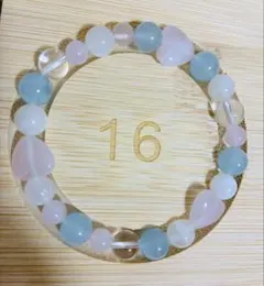 結婚運・恋愛運アップ！パワーストーンブレスレット（15.5cm レディース）