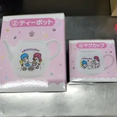 ニシノララ ティーポットとマグカップセット