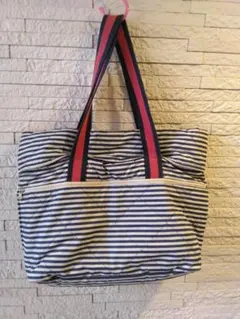ROOTOTE　トートバッグ　ストライプ　縞