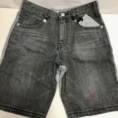 ユニクロ x アンダーカバー UU デニムショートパンツ 140 ダークグレー