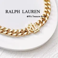 W018/RALPH LAUREN/希少/RLLゴールドチェーンネックレスのサムネイル