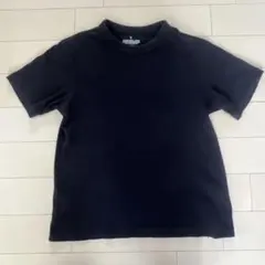 GU ジーユー コンフォータブル　コットンクルーネックTシャツ 黒 S