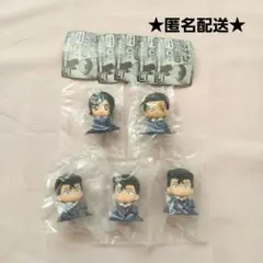 ガチャ　名探偵コナン　ちぢませ隊 １０　フィギュア　諸伏　大和　毛利　セット