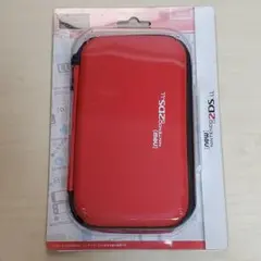 希少 ニンテンドー New 2DSLL EVA ポーチ レッド