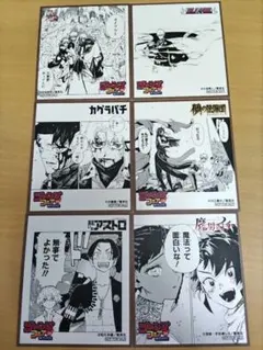 【13枚セット】ジャンプフェア 色紙 アニメイト