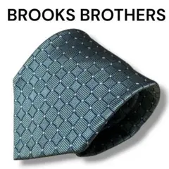 【美品】BROOKS BROTHERS ブルックスブラザーズ ネクタイ グリーン