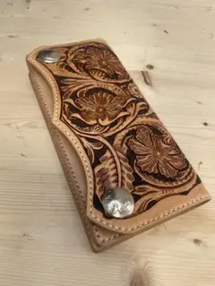 とらぴょん様専用 俺のフルカービング　トラッカーウォレット