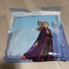 110~125cm　マチ付きレインコート　アナと雪の女王