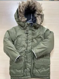 ベビーギャップ　ダウンコート　カーキ