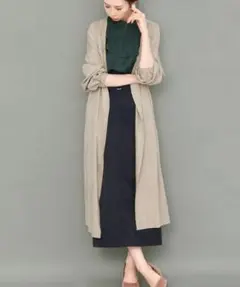 フェイクスエードガウン #KBFのサムネイル