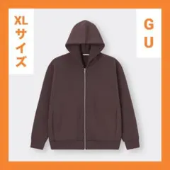 ⭐️匿名配送⭐️ジーユー GU パフスウェットフルジップパーカ メンズ ユニセックスのサムネイル